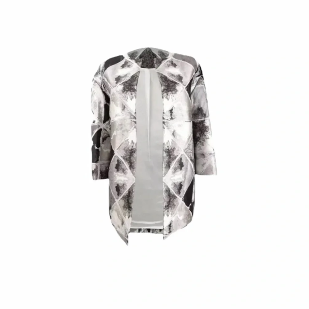 NWT Anne Klein metallic open front blazer - Picture 3 of 4